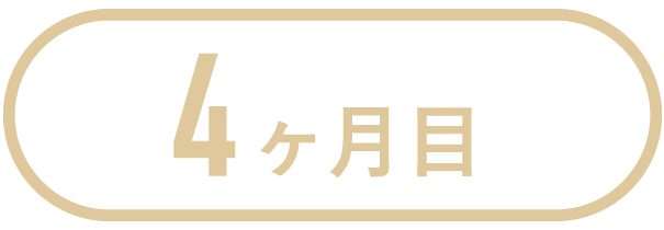 4ヶ月目